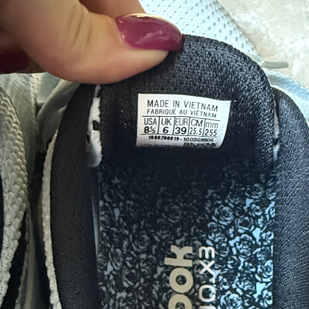 Reebok Nanos Light Blue and Black - Picture 5 of 7